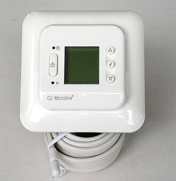 Elektrische Fußbodenheizung/ Heizmatte incl. digitalem Thermostat – renovio